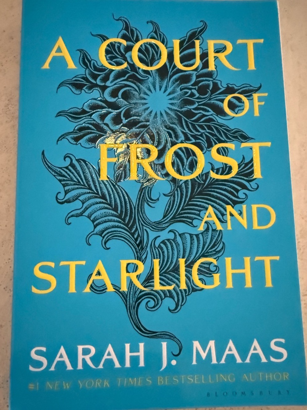 A Court of Frost and Starlight by Sarah J Maas- paperback Brand New